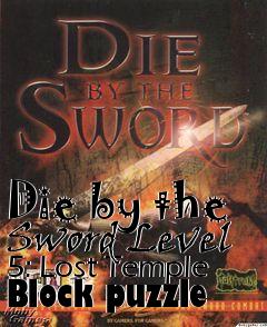 Box art for Die by the Sword