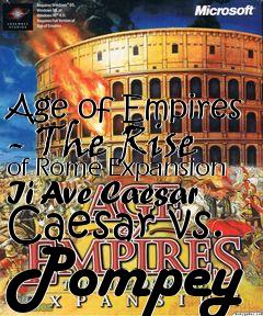 Box art for Age of Empires - The Rise of Rome