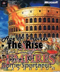 Box art for Age of Empires - The Rise of Rome