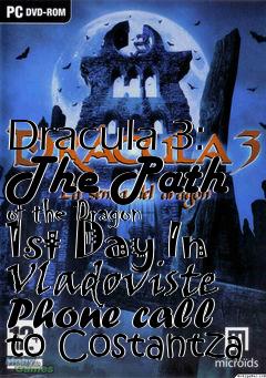 Box art for Dracula 3: The Path of the Dragon