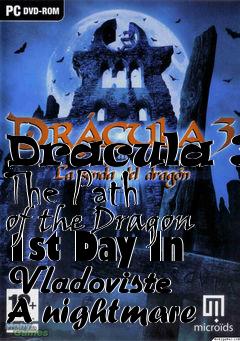 Box art for Dracula 3: The Path of the Dragon