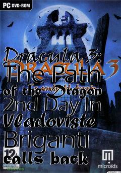 Box art for Dracula 3: The Path of the Dragon