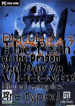 Box art for Dracula 3: The Path of the Dragon