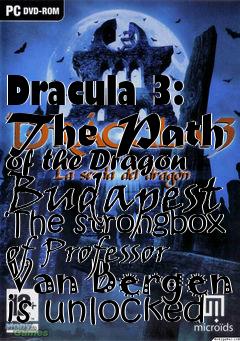 Box art for Dracula 3: The Path of the Dragon