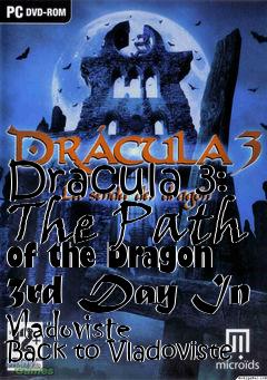 Box art for Dracula 3: The Path of the Dragon