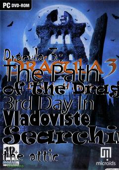 Box art for Dracula 3: The Path of the Dragon