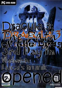 Box art for Dracula 3: The Path of the Dragon