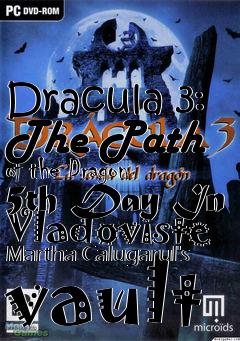 Box art for Dracula 3: The Path of the Dragon