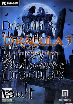 Box art for Dracula 3: The Path of the Dragon