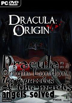 Box art for Dracula: Origin