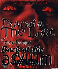Box art for Dracula - The Last Sanctuary