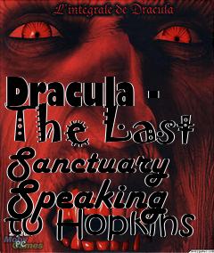 Box art for Dracula - The Last Sanctuary