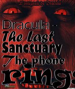 Box art for Dracula - The Last Sanctuary