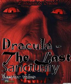 Box art for Dracula - The Last Sanctuary