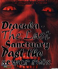 Box art for Dracula - The Last Sanctuary