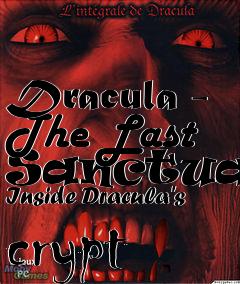 Box art for Dracula - The Last Sanctuary