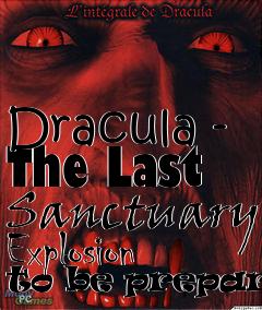 Box art for Dracula - The Last Sanctuary