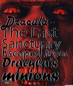 Box art for Dracula - The Last Sanctuary