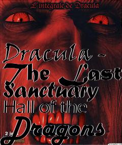 Box art for Dracula - The Last Sanctuary