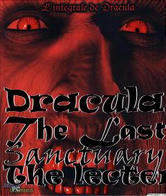 Box art for Dracula - The Last Sanctuary