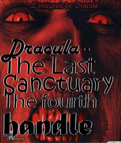 Box art for Dracula - The Last Sanctuary