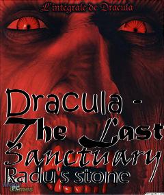 Box art for Dracula - The Last Sanctuary