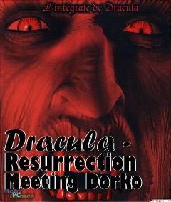 Box art for Dracula - Resurrection