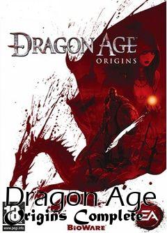 Box art for Dragon Age Origins