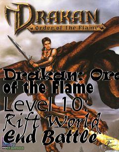 Box art for Drakan: Order of the Flame