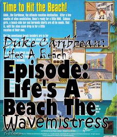 Box art for Duke Caribbean: Lifes A Beach