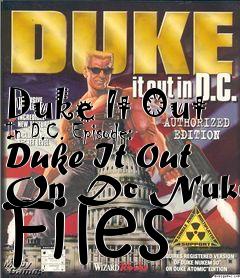 Box art for Duke It Out In D.C.