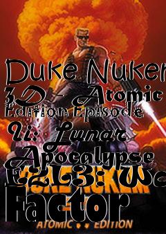 Box art for Duke Nukem 3D - Atomic Edition