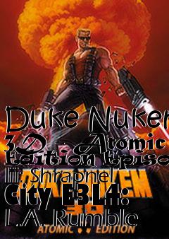 Box art for Duke Nukem 3D - Atomic Edition