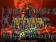 Box art for Duke Nukem 3d: Plutonium Pak