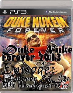 Box art for Duke Nukem Forever 2013
