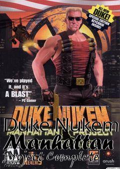 Box art for Duke Nukem Manhattan Project