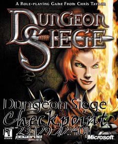 Box art for Dungeon Siege