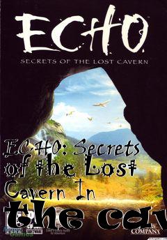 Box art for ECHO: Secrets of the Lost Cavern