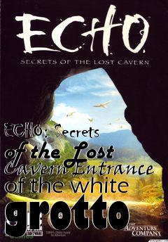 Box art for ECHO: Secrets of the Lost Cavern