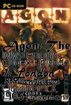 Box art for Agon: The Mysterious Codex