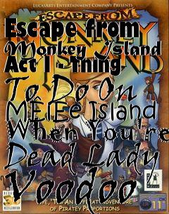 Box art for Escape from Monkey Island