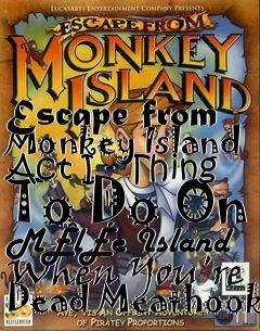 Box art for Escape from Monkey Island