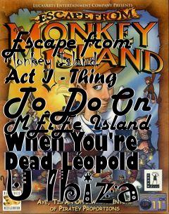 Box art for Escape from Monkey Island
