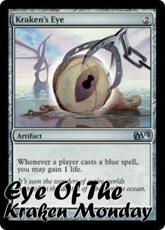 Box art for Eye Of The Kraken