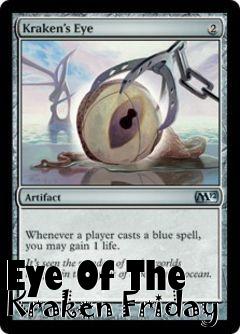 Box art for Eye Of The Kraken