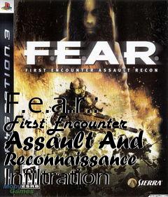 Box art for F.e.a.r.: First Encounter Assault And Reconnaissance