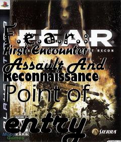 Box art for F.e.a.r.: First Encounter Assault And Reconnaissance