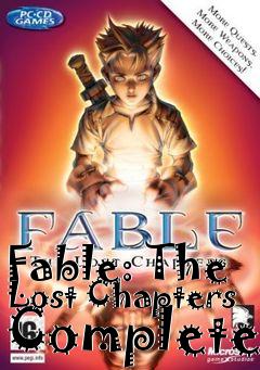 Box art for Fable: The Lost Chapters