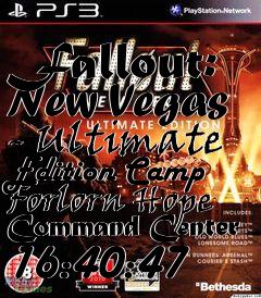 Box art for Fallout: New Vegas - Ultimate Edition