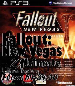 Box art for Fallout: New Vegas - Ultimate Edition